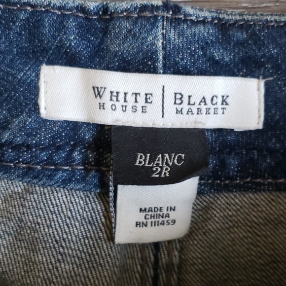 White House Black Market Jean's bling flare 2R - Picture 4 of 6